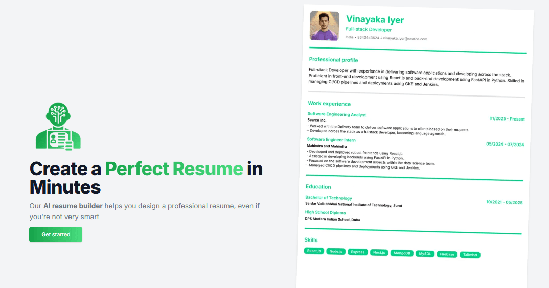 AI Resume Builder